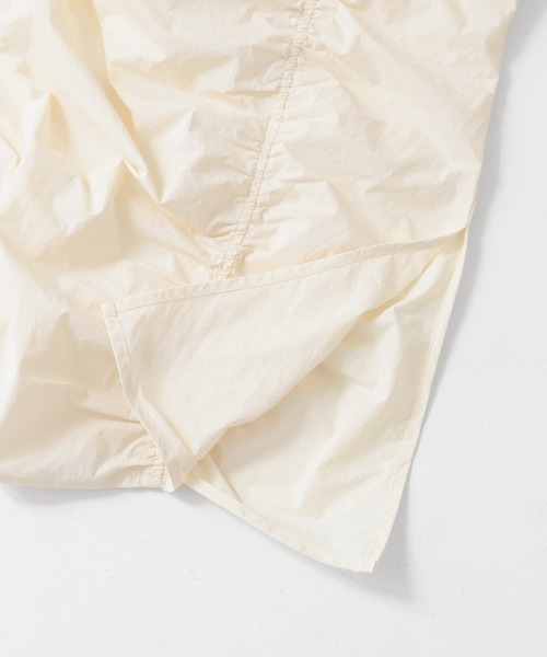 KBF（ケイビーエフ）の「シャーリングスカートSETメッシュパンツ（その他パンツ・レディース・ブラック/アイボリー・ONE）」の6枚目の写真