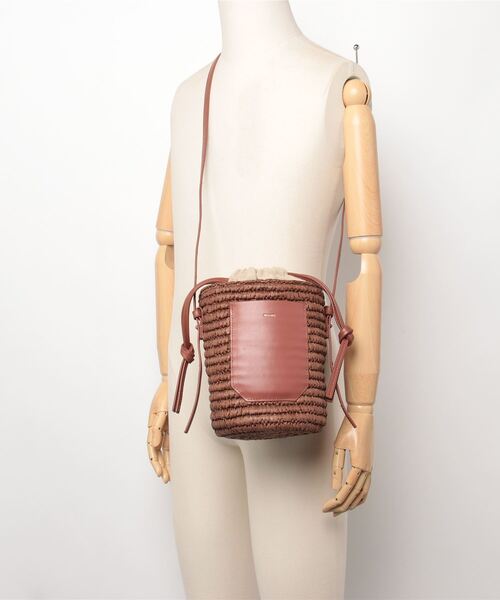 Beau're（ヴュレ）の「【BEAURE】かごバッグ B-24058（かごバッグ・レディース・ナチュラル/ブラウン・FREE）」の6枚目の写真