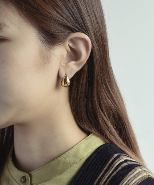 ドロップ メタル ワンタッチ ピアス（ピアス（両耳用））｜GOLDY