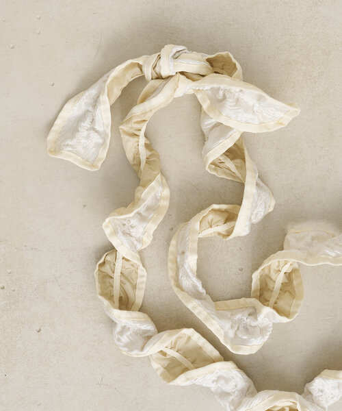 Casselini（キャセリーニ）の「Casselini スクエアギャザーショルダー（トートバッグ・レディース・ホワイト/ブラック/ライム・0）」の7枚目の写真