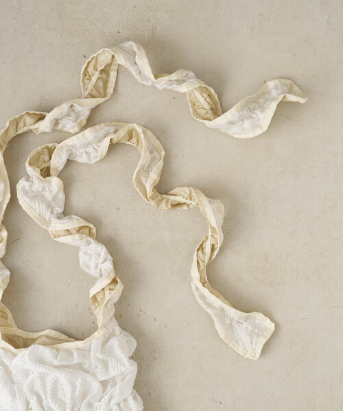 Casselini（キャセリーニ）の「Casselini スクエアギャザーショルダー（トートバッグ・レディース・ホワイト/ブラック/ライム・0）」の8枚目の写真