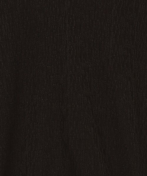 tk.TAKEO KIKUCHI（ティーケータケオキクチ）の「◆スキッパーニットポロシャツ（Tシャツ/カットソー・レディース・オフホワイト/ブラック/グリーン系・66）」の13枚目の写真