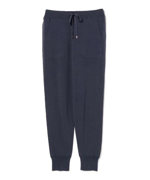 Room no.8（ルームエイト）の「ROOM NO.8 / ドローストリング リラックス パンツ（その他パンツ・レディース・ブラック/ネイビー・ONE SIZE）」の3枚目の写真