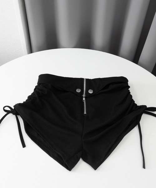 セール】ショートパンツ サイドドロスト短パン美脚（その他