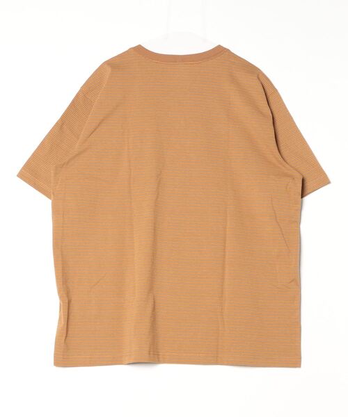 Carhartt(カーハート)の「【carhartt】カーハート Relaxed S/S Pocket Stripe T-shirt リラックス ポケット付き 半袖ストライプ Tシャツ 106145(Tシャツ/カットソー・メンズ・ライトブラウン/ナチュラル/バーガンディー・S/M/L/XL)」の14枚目の写真