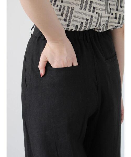 Te chichi（テチチ）の「レーヨンリネンバギーパンツ（その他パンツ・レディース・ベージュ/オフホワイト/ブラック/オリーブ・F）」の18枚目の写真