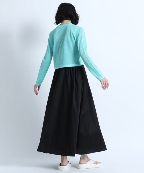 eL（エル）の「【eL】14G Sheer Short Cardigan/137279（カーディガン/ボレロ・レディース・ライトグリーン/ピンク/ブルー・FREE）」の17枚目の写真