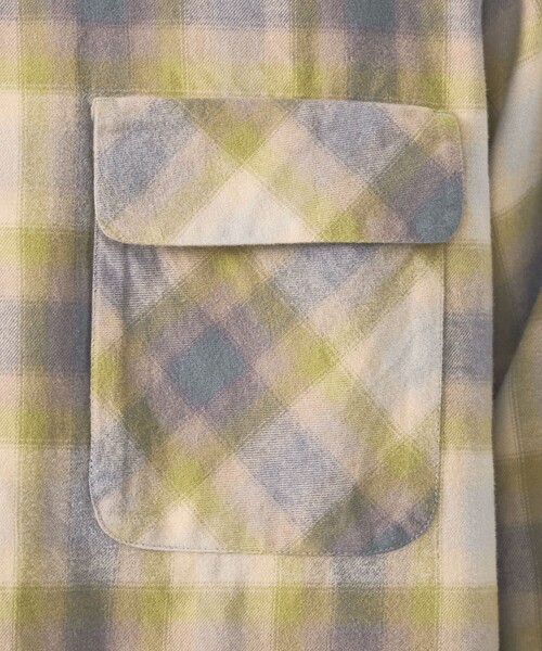 PENDLETON（ペンドルトン）の「【別注】＜PENDLETON＞GLR チェック オープンカラー シャツ（シャツ/ブラウス・メンズ・ピンク/ライム/ベージュ・S/M/L）」の19枚目の写真