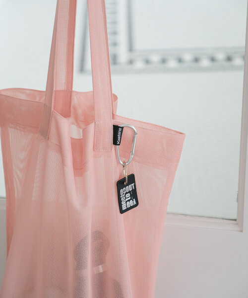 Kastane（カスタネ）の「【A4サイズ/5色展開】メッシュトートバッグ