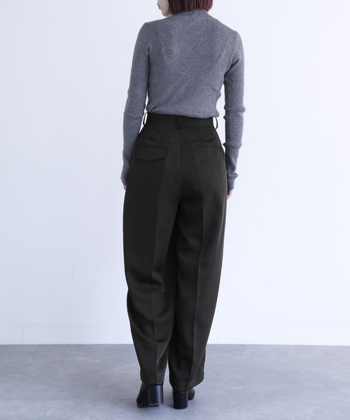 n'OrLABEL（ノアールレーベル）の「『センタープレスストレートスラックス』（スラックス・レディース・ブラック/グレー・3L/S～Ｍ/L～LL）」の10枚目の写真