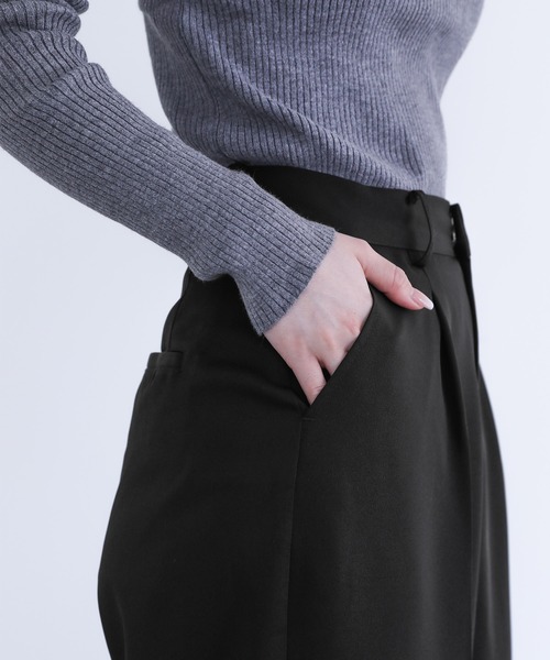 n'OrLABEL（ノアールレーベル）の「『センタープレスストレートスラックス』（スラックス・レディース・ブラック/グレー・3L/S～Ｍ/L～LL）」の11枚目の写真