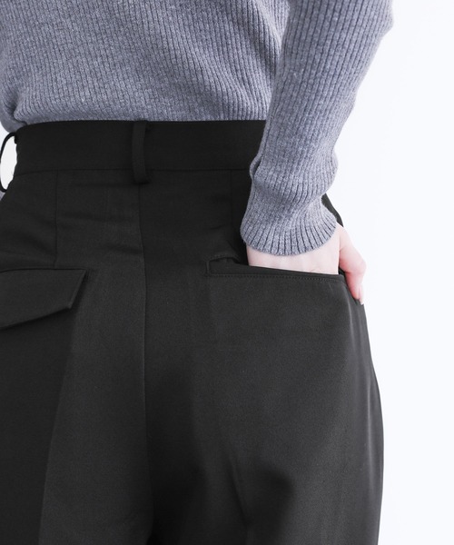 n'OrLABEL（ノアールレーベル）の「『センタープレスストレートスラックス』（スラックス・レディース・ブラック/グレー・3L/S～Ｍ/L～LL）」の12枚目の写真