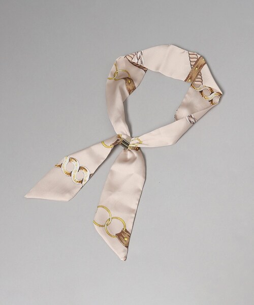 THE SHOP TK （ザ ショップ ティーケー ）の「◆リング付きスカーフアソート（バンダナ/スカーフ・レディース・ベージュ系その他7/ブラック/ブラック系4・00）」の5枚目の写真