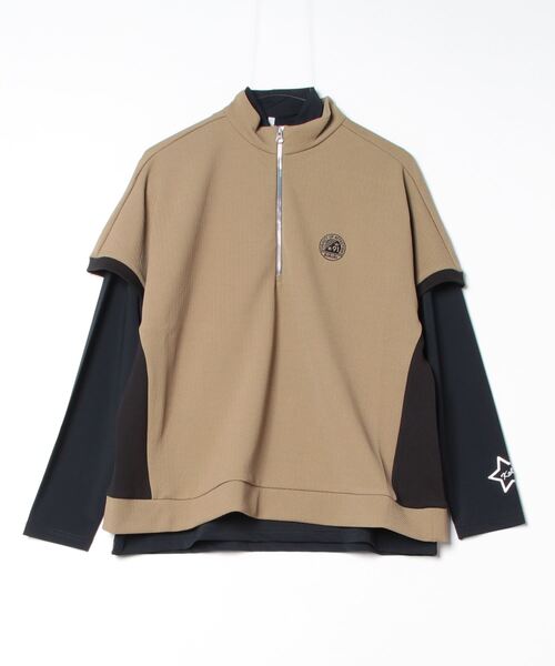 ALPEN / SPORTS DEPO SELECT(アルペンスポーツデポセレクト)の「コルウィン セットシャツ(シャツ/ブラウス・レディース・ブラウン/ホワイト・S/M/L/XL/2XL)」の1枚目の写真