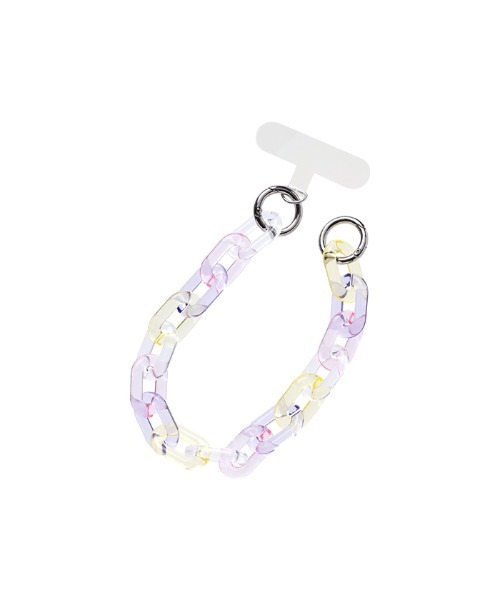 Hamee(ハミィ)の「sorureda! アクリルチェーンハンドストラップ(スマホグッズ・レディース・カラフル/ブルー × パープル/ピンク×イエロー・FREE)」の6枚目の写真