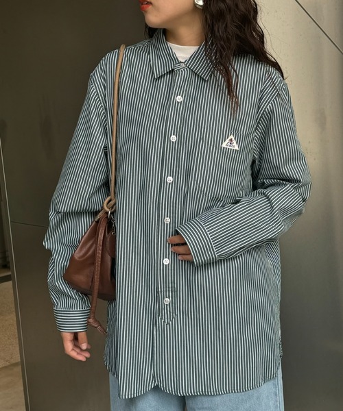 GEVACO(ゲバコ)の「【GEVACO】レギュラーカラーロングスリーブシャツ(シャツ/ブラウス・メンズ・ネイビー/ブラウン/グリーン・SMALL/MEDIUM/LARGE)」の2枚目の写真