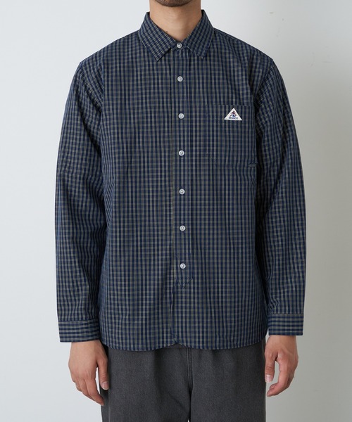 GEVACO(ゲバコ)の「【GEVACO】レギュラーカラーロングスリーブシャツ(シャツ/ブラウス・メンズ・ネイビー/ブラウン/グリーン・SMALL/MEDIUM/LARGE)」の11枚目の写真