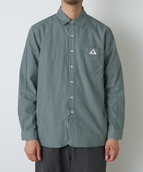 GEVACO(ゲバコ)の「【GEVACO】レギュラーカラーロングスリーブシャツ(シャツ/ブラウス・メンズ・ネイビー/ブラウン/グリーン・SMALL/MEDIUM/LARGE)」の12枚目の写真