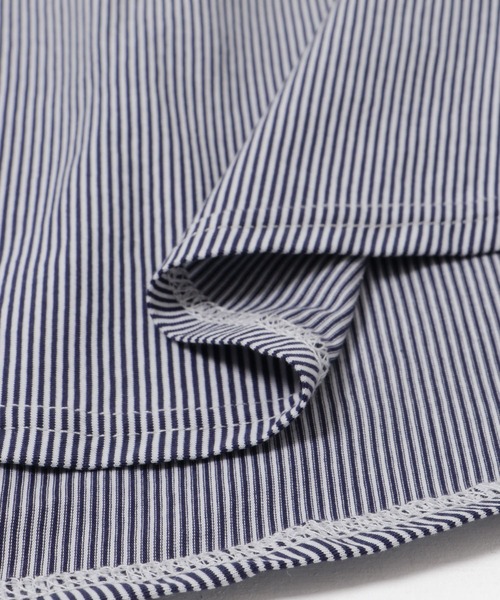 ITEMS URBANRESEARCH(アイテムズ アーバンリサーチ)の「バンドカラーソデタックカットソー(Tシャツ/カットソー・レディース・ホワイト/ストライプ・FREE)」の15枚目の写真