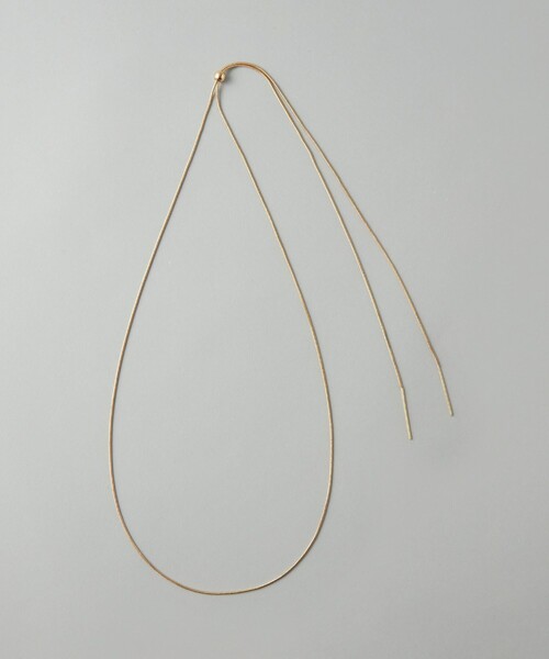 CITEN（シテン）の「＜CITEN＞スライドボール スネークチェーン ネックレス（ネックレス・レディース・シルバー/ゴールド・FREE）」の11枚目の写真