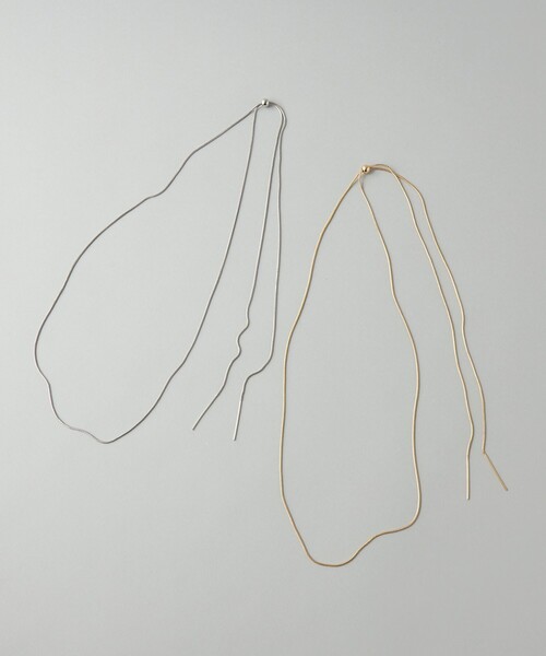 CITEN（シテン）の「＜CITEN＞スライドボール スネークチェーン ネックレス（ネックレス・レディース・シルバー/ゴールド・FREE）」の12枚目の写真