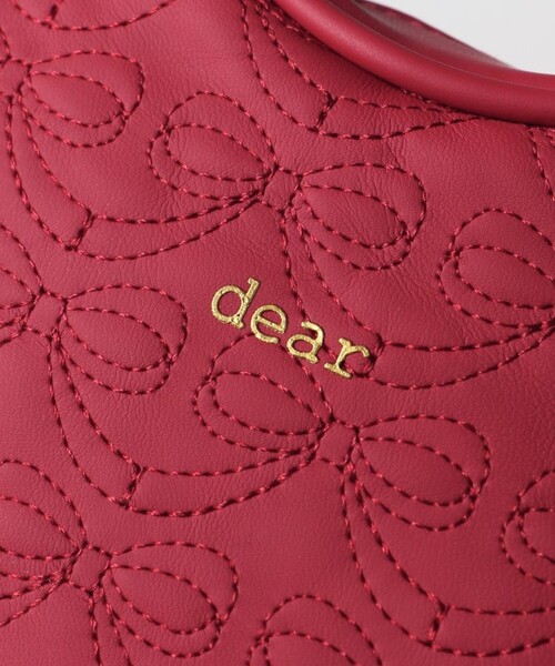 BRANSHES（ブランシェス）の「キルティングショルダーバッグ（ショルダーバッグ・キッズ・ブラック/レッド/シルバー・FREE）」の7枚目の写真