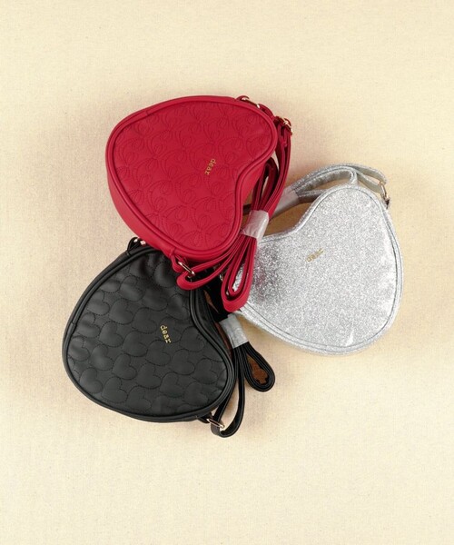 BRANSHES（ブランシェス）の「キルティングショルダーバッグ（ショルダーバッグ・キッズ・ブラック/レッド/シルバー・FREE）」の17枚目の写真