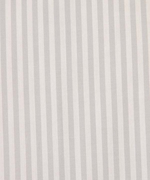 1chaku.（イッチャク）の「ボリューム袖ストライプシャツワンピース（ワンピース・レディース・ライトグレー・マルチサイズ）」の5枚目の写真