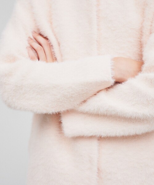 【セール】シャギーニットカーデガン(カーディガン/ボレロ)|cloenc(クロエンス) 【セール】シャギーニットカーデガン(カーディガン/ボレロ)|cloenc(クロエンス)