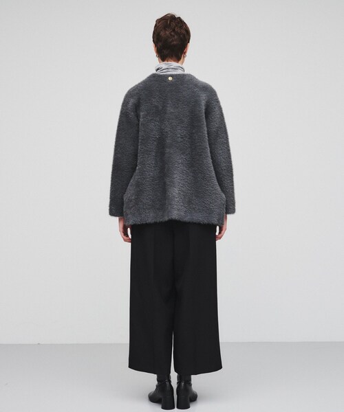 【セール】シャギーニットカーデガン(カーディガン/ボレロ)|cloenc(クロエンス) 【セール】シャギーニットカーデガン(カーディガン/ボレロ)|cloenc(クロエンス)