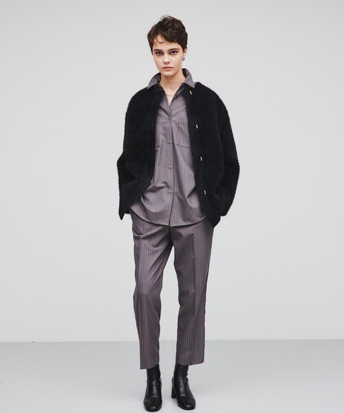 【セール】シャギーニットカーデガン(カーディガン/ボレロ)|cloenc(クロエンス) 【セール】シャギーニットカーデガン(カーディガン/ボレロ)|cloenc(クロエンス)