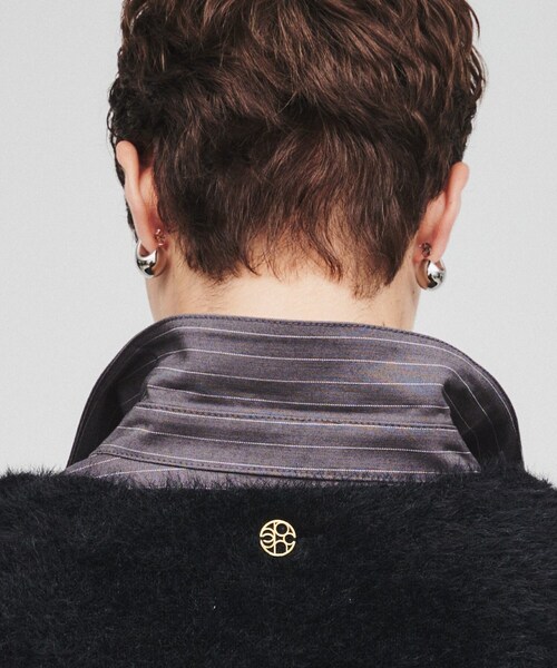 【セール】シャギーニットカーデガン(カーディガン/ボレロ)|cloenc(クロエンス) 【セール】シャギーニットカーデガン(カーディガン/ボレロ)|cloenc(クロエンス)