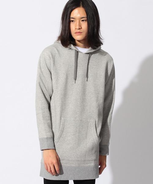 BEAUTY&YOUTH UNITED ARROWS(ビューティーアンドユースユナイテッドアローズ)の「<monkey time> URK SD/ZP LONG HOODIE/パーカー(パーカー・メンズ・ホワイト/グレー・MEDIUM/LARGE/X-LARGE/SMALL)」の3枚目の写真