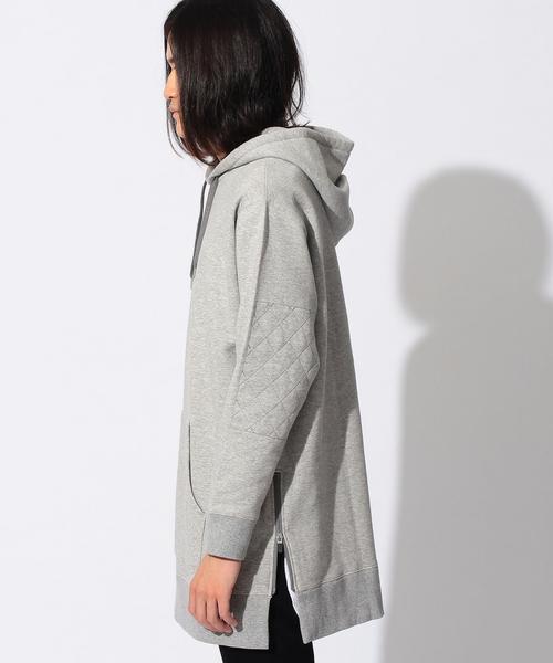 BEAUTY&YOUTH UNITED ARROWS(ビューティーアンドユースユナイテッドアローズ)の「<monkey time> URK SD/ZP LONG HOODIE/パーカー(パーカー・メンズ・ホワイト/グレー・MEDIUM/LARGE/X-LARGE/SMALL)」の7枚目の写真
