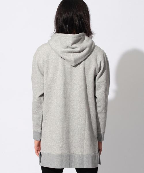 BEAUTY&YOUTH UNITED ARROWS(ビューティーアンドユースユナイテッドアローズ)の「<monkey time> URK SD/ZP LONG HOODIE/パーカー(パーカー・メンズ・ホワイト/グレー・MEDIUM/LARGE/X-LARGE/SMALL)」の8枚目の写真