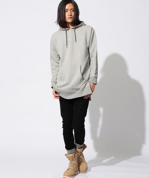 BEAUTY&YOUTH UNITED ARROWS(ビューティーアンドユースユナイテッドアローズ)の「<monkey time> URK SD/ZP LONG HOODIE/パーカー(パーカー・メンズ・ホワイト/グレー・MEDIUM/LARGE/X-LARGE/SMALL)」の10枚目の写真
