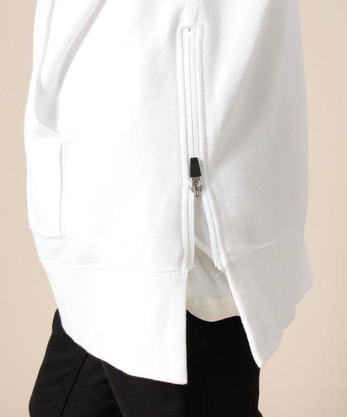 BEAUTY&YOUTH UNITED ARROWS(ビューティーアンドユースユナイテッドアローズ)の「<monkey time> URK SD/ZP LONG HOODIE/パーカー(パーカー・メンズ・ホワイト/グレー・MEDIUM/LARGE/X-LARGE/SMALL)」の6枚目の写真