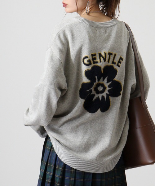 【セール】ATELANE サガラロゴニット（ニット/セーター）｜ATELANE（アテレーン）