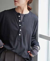 Spick & Span | 《追加》HANES / ヘインズ Thermal Henly Neck HW4-A502(Tシャツ/カットソー)