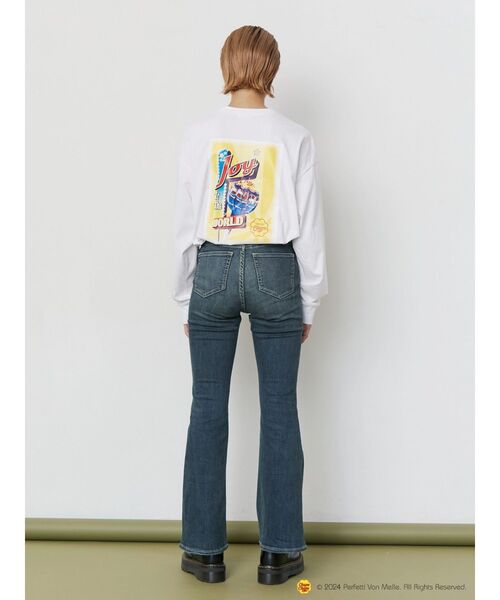 EVRIS(エヴリス)の「【EVRIS×Chupa Chups】グラフィックロンT(Tシャツ/カットソー・レディース・ブラック/ホワイト・FREE)」の7枚目の写真