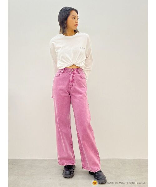 EVRIS(エヴリス)の「【EVRIS×Chupa Chups】グラフィックロンT(Tシャツ/カットソー・レディース・ブラック/ホワイト・FREE)」の12枚目の写真