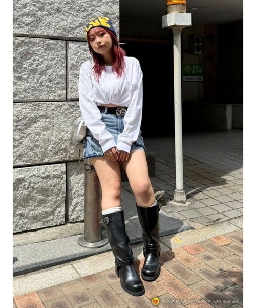EVRIS(エヴリス)の「【EVRIS×Chupa Chups】グラフィックロンT(Tシャツ/カットソー・レディース・ブラック/ホワイト・FREE)」の17枚目の写真