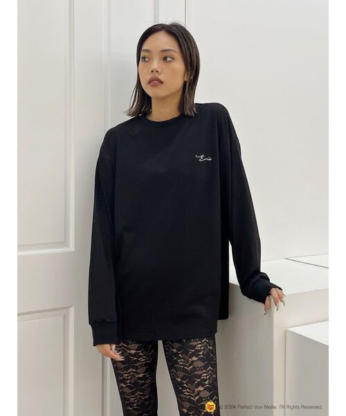 EVRIS(エヴリス)の「【EVRIS×Chupa Chups】グラフィックロンT(Tシャツ/カットソー・レディース・ブラック/ホワイト・FREE)」の20枚目の写真