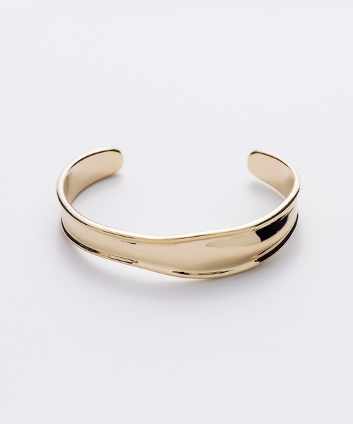 ciite'（シーテ）の「ニュアンスカーブバングル（バングル/リストバンド・レディース・ゴールド/シルバー・FREE）」の4枚目の写真