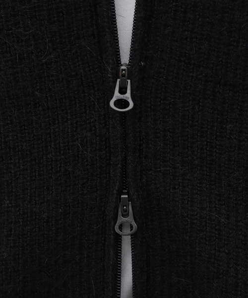 ATON エイトン アルパカ ふんわり ニット 長袖 セーター M ブラック ATON セーター ニット 「ATON」CREW NECK SWEATER メンズ レディース