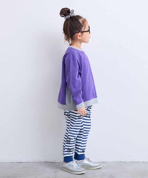 MARKEY'S(マーキーズ)の「総柄スウェットパンツ【セットアップ可能】(スウェットパンツ・キッズ・ラベンダー/ネイビー/アイボリー/ブラック/ブルー系その他/オフホワイト・100/95/90/80/110/150/140/130/120)」の21枚目の写真