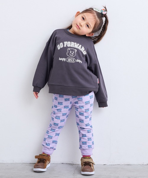MARKEY'S(マーキーズ)の「総柄スウェットパンツ【セットアップ可能】(スウェットパンツ・キッズ・ラベンダー/ネイビー/アイボリー/ブラック/ブルー系その他/オフホワイト・100/95/90/80/110/150/140/130/120)」の22枚目の写真