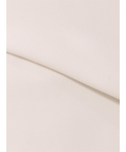 SUIT SQUARE（スーツスクエア）の「Vネックメタルパーツブラウス 7分袖 ウォッシャブル ソフトラチネ destyle（シャツ/ブラウス・レディース・ライトグレー/ホワイト/ベージュ・38(9号)）」の12枚目の写真