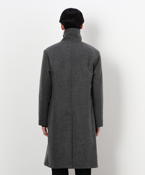 COMME　CA COMMUNE（コムサコミューン）の「ステンカラーコート（ステンカラーコート・メンズ・チャコール/ブラック/グレイッシュベージュ・SMALL/MEDIUM/LARGE/X-LARGE）」の13枚目の写真