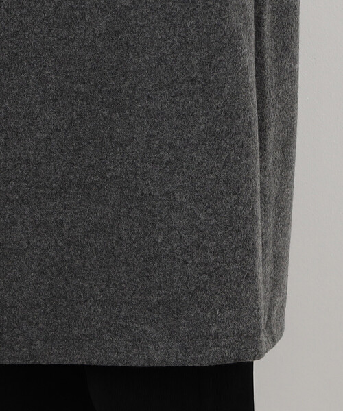 COMME　CA COMMUNE（コムサコミューン）の「ステンカラーコート（ステンカラーコート・メンズ・チャコール/ブラック/グレイッシュベージュ・SMALL/MEDIUM/LARGE/X-LARGE）」の17枚目の写真